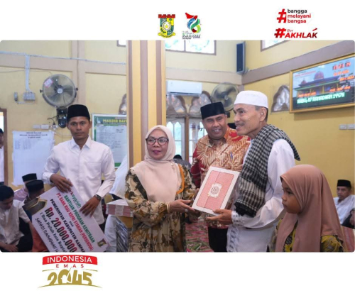 Wakil Bupati Kampar Pimpin Safari Ramadhan, Tegaskan Komitmen Dengarkan Aspirasi Warga