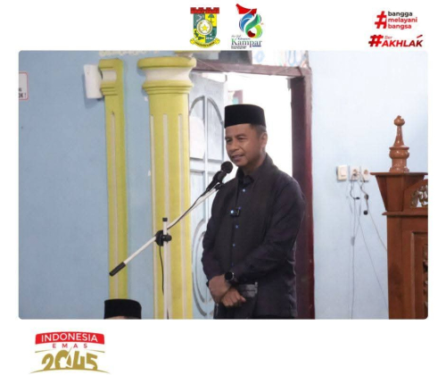 Bupati Kampar Serap Aspirasi Warga Saat Safari Ramadhan di Sungai Geringging