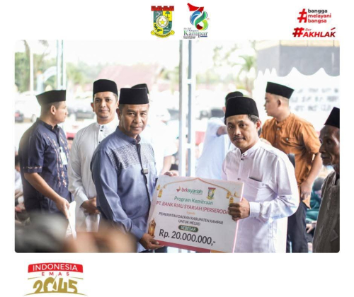 Bupati Kampar Ahmad Yuzar Safari Ramadhan di Kampar Kiri Tengah, Ajak Warga Perkuat Ukhuwah