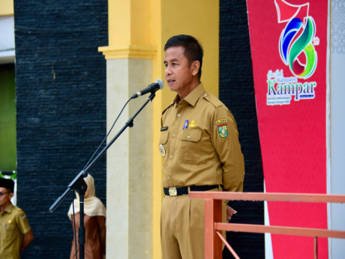 Bupati Kampar Terbitkan Surat Edaran WFH dan WFO untuk ASN